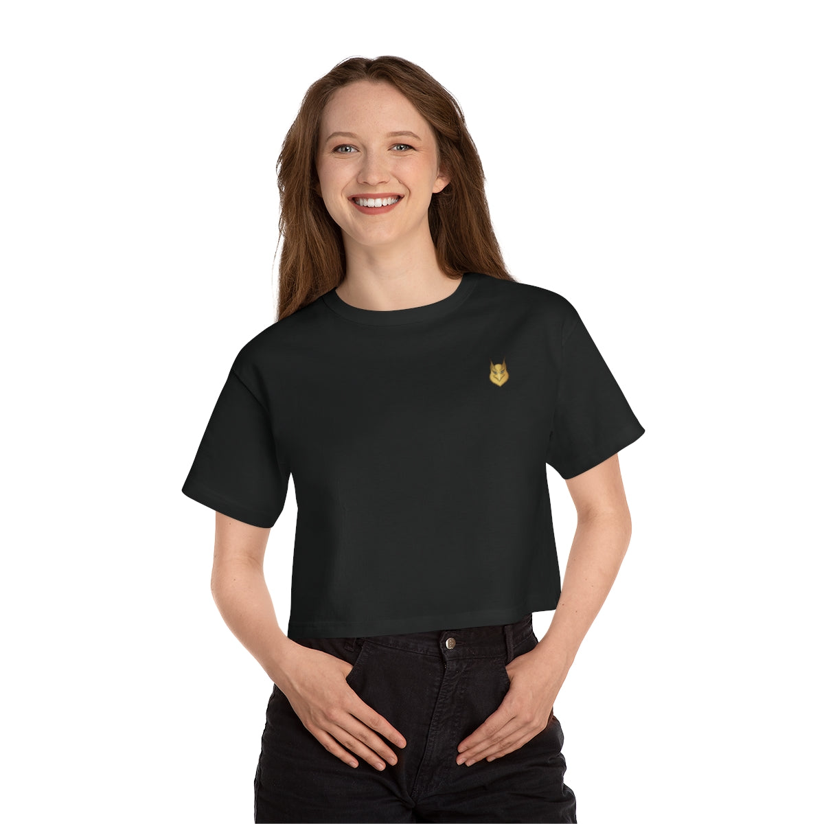 Jana-Fang - Graphic Cropped Tee-HALE
