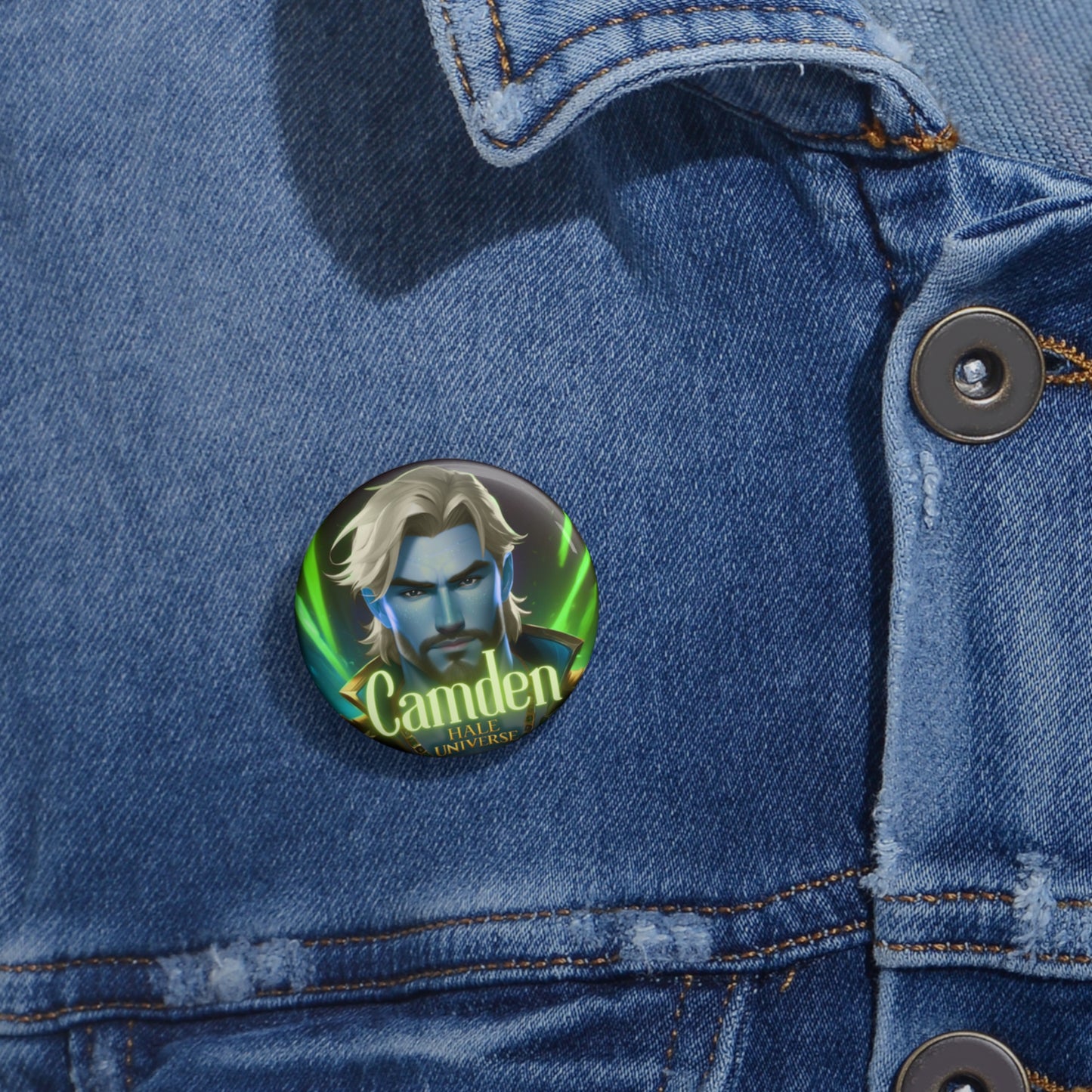 Camden Pin Button Mockup 3