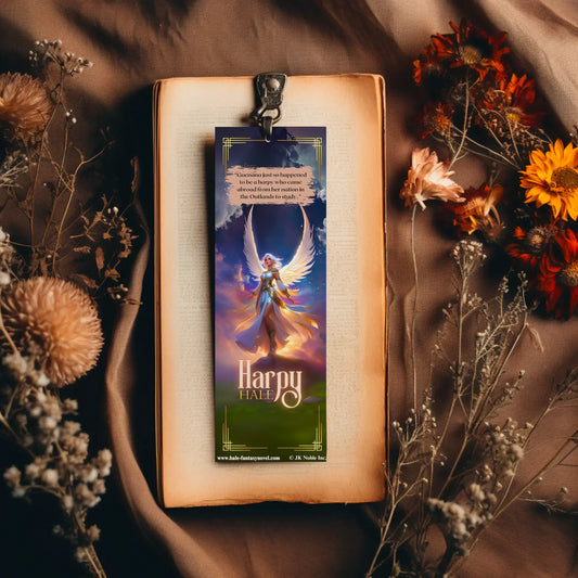 Nymph and Harpy - Bookmark-HALE