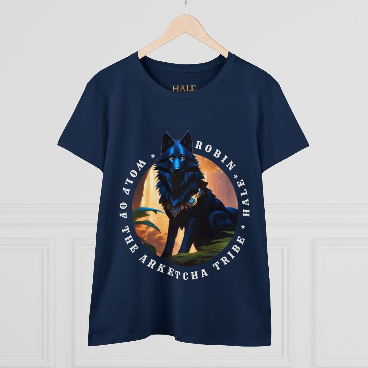 Robin, Wolf Of The Arketcha Tribe - Graphic Cotton Tee