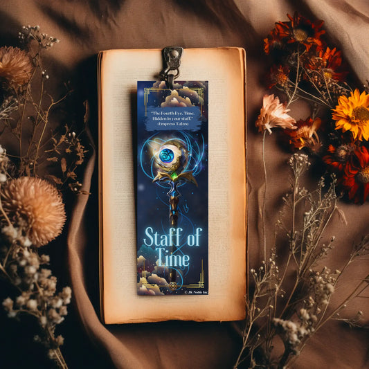 Camden and The Staff of Time - Bookmark-HALE