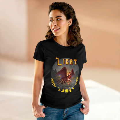 "I Am A Griffin Of LIGHT"- Graphic Cotton Tee