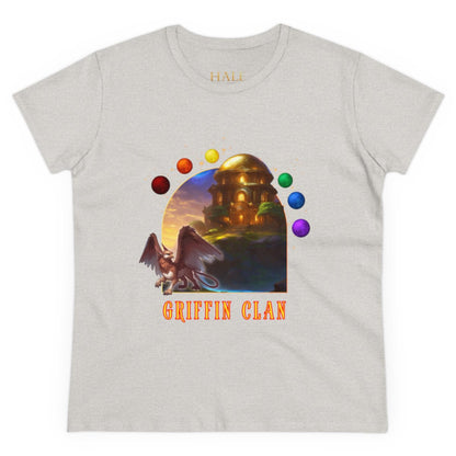 Griffin Clan - Graphic Cotton Tee-HALE