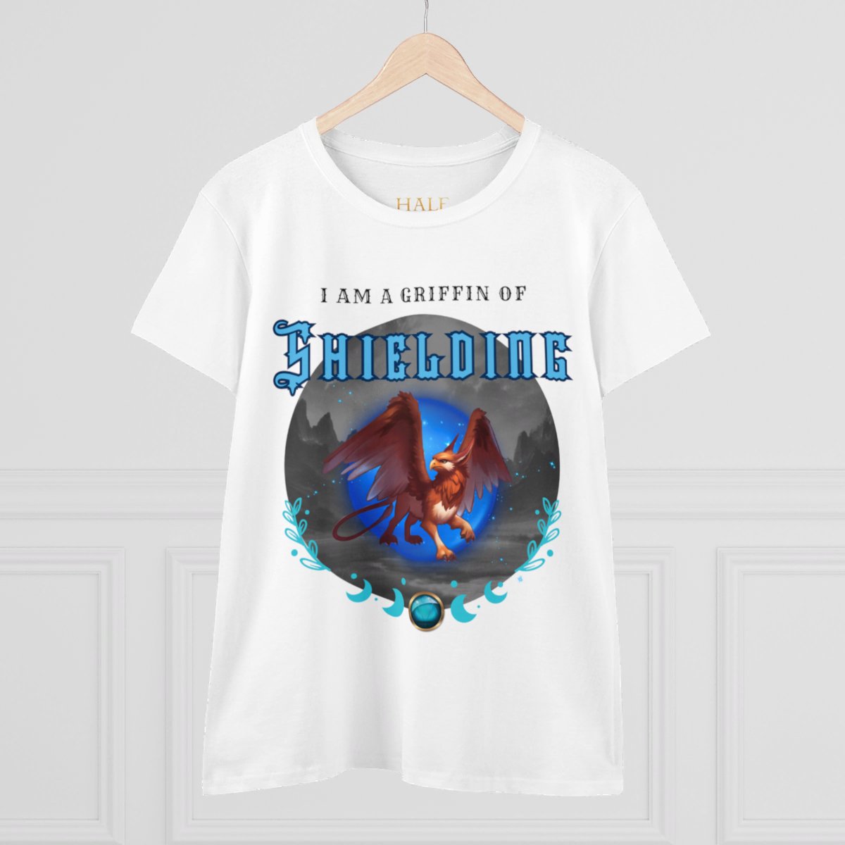 "I Am A Griffin Of Shielding"- Graphic Cotton Tee