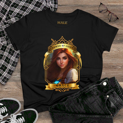 Grace, Power Of Light - Graphic Cotton Tee