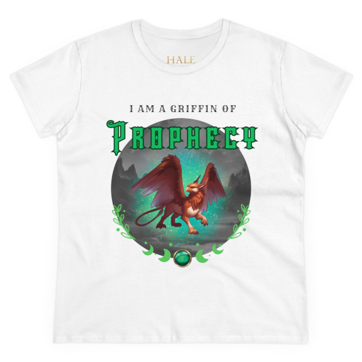"I Am A Griffin Of Prophecy"- Graphic Cotton Tee