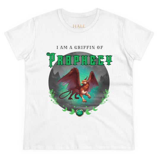 "I Am A Griffin Of Prophecy"- Graphic Cotton Tee