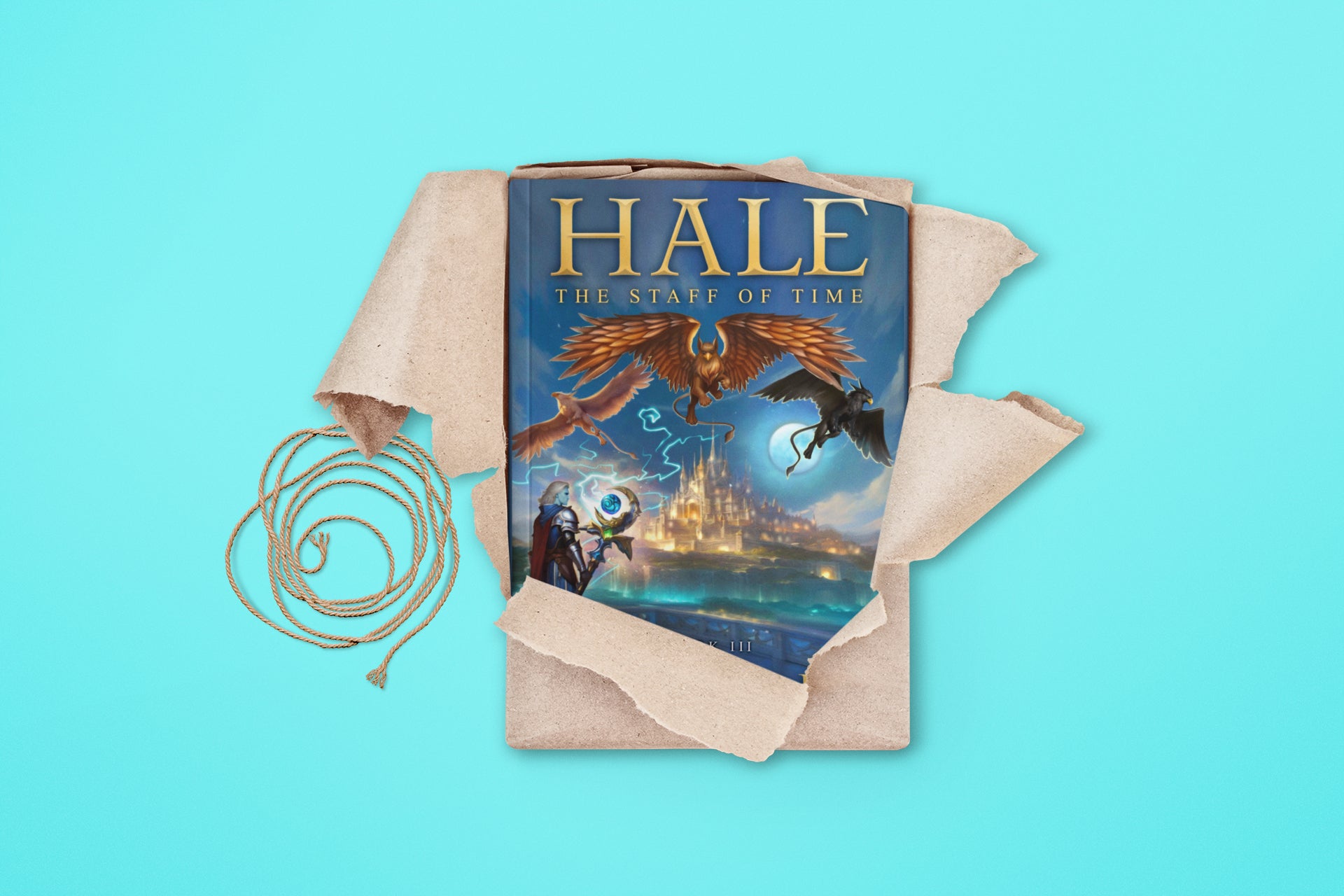 YA Fantasy Novel Paperback - The Staff Of Time - Book 3 Paperback