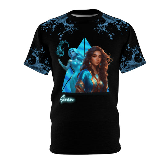 Graphic Men's Juniors' Short Sleeve T-Shirt Featuring Siren-HALE