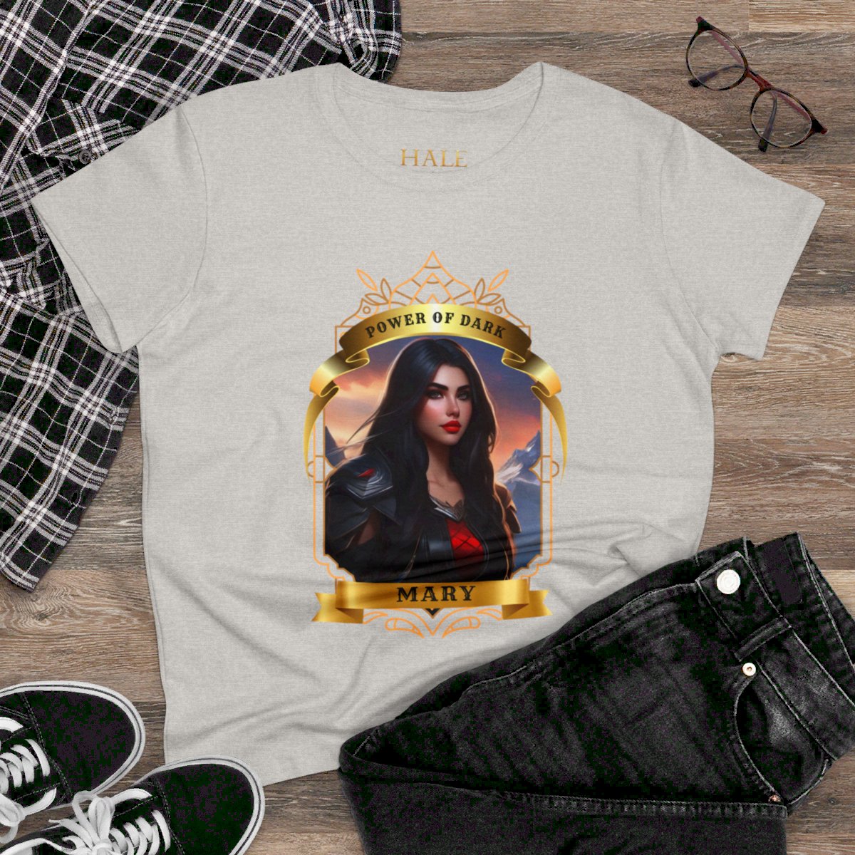 Mary, Power Of Dark -  Unisex Graphic Cotton Tee