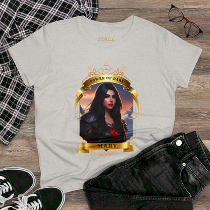 Mary, Power Of Dark -  Unisex Graphic Cotton Tee
