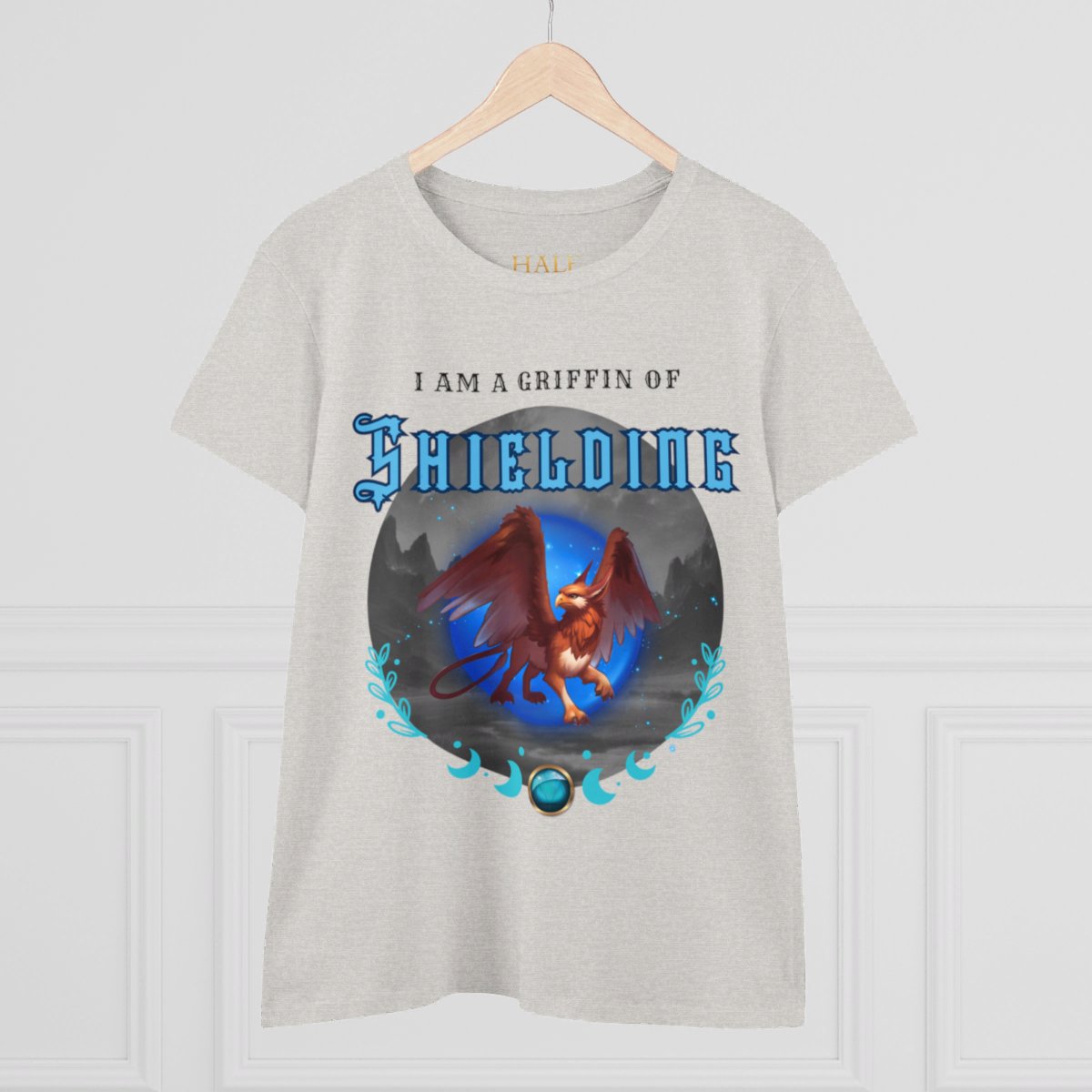 "I Am A Griffin Of Shielding"- Graphic Cotton Tee