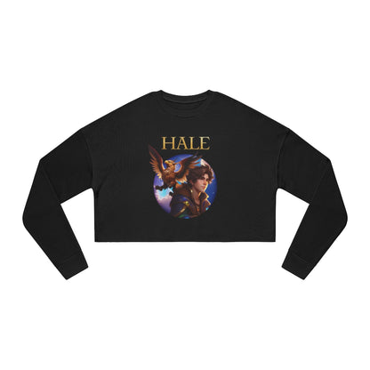 Hale - Graphic Juniors Cropped Sweatshirt-HALE