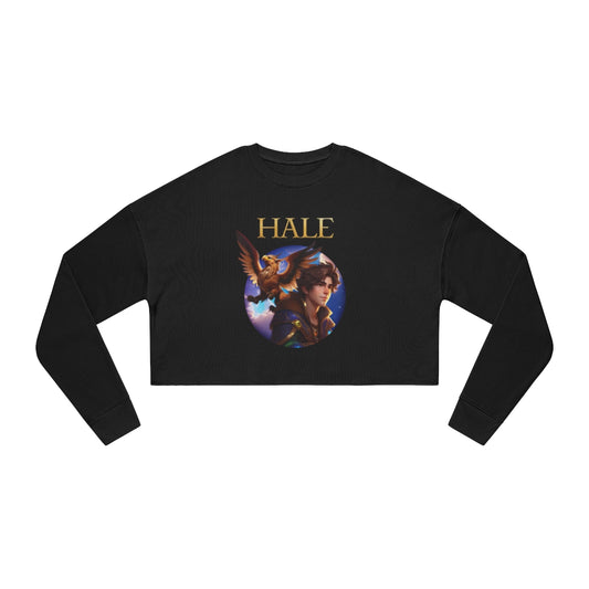 Hale - Graphic Juniors Cropped Sweatshirt-HALE