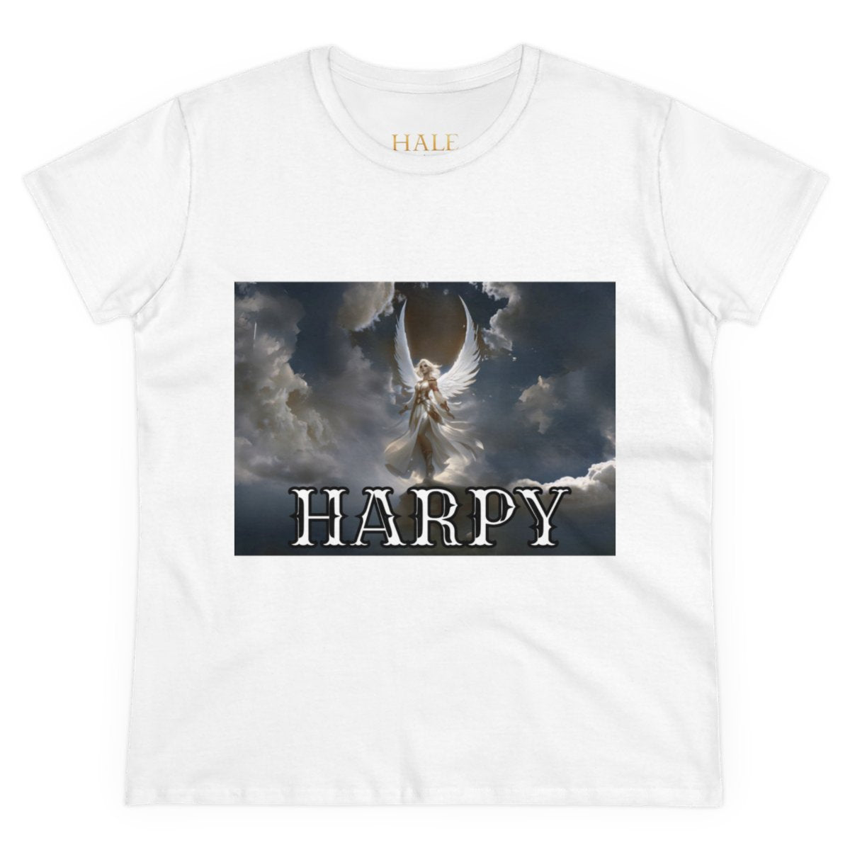 Harpy - Graphic Cotton Tee-HALE