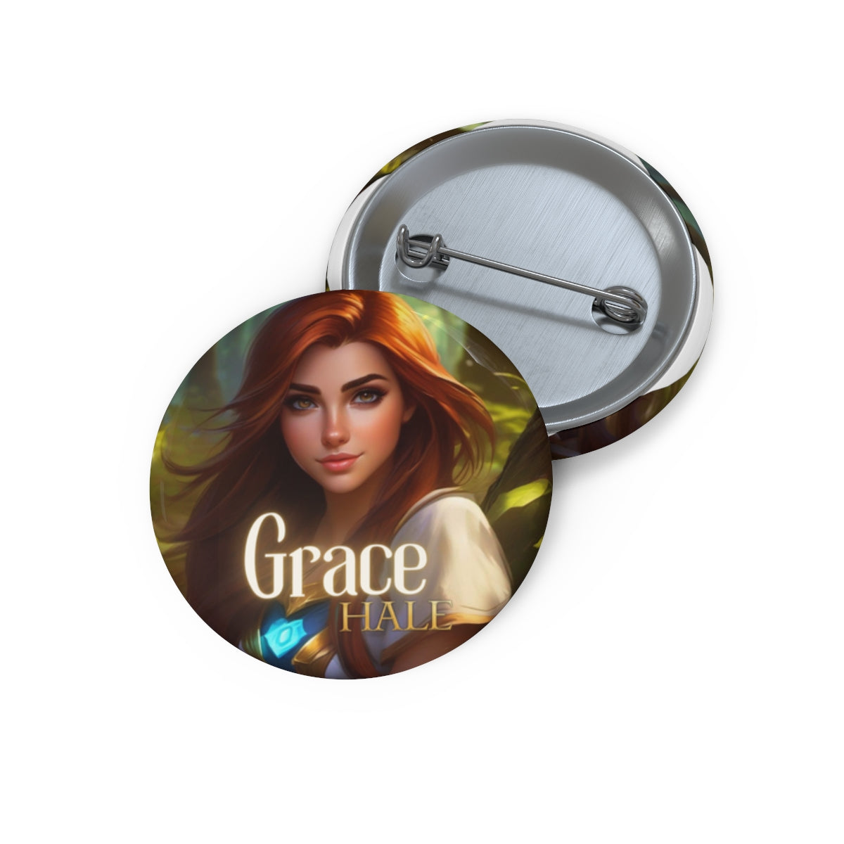 Grace Griffin Pin Button – The Lightbringer-HALE
