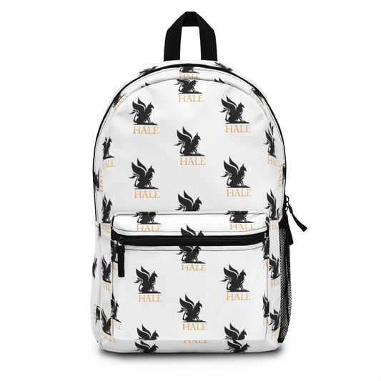 HALE Icon Juniors' Backpack - White-HALE