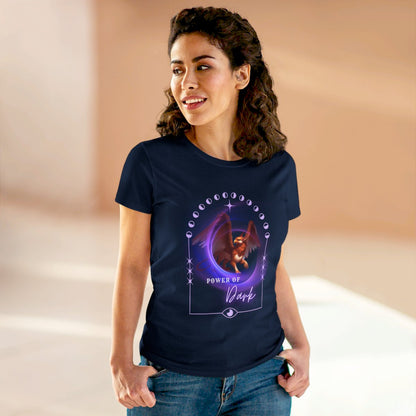 Power Of Dark  - Graphic Cotton Tee