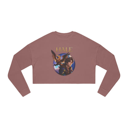 Hale - Graphic Juniors Cropped Sweatshirt-HALE