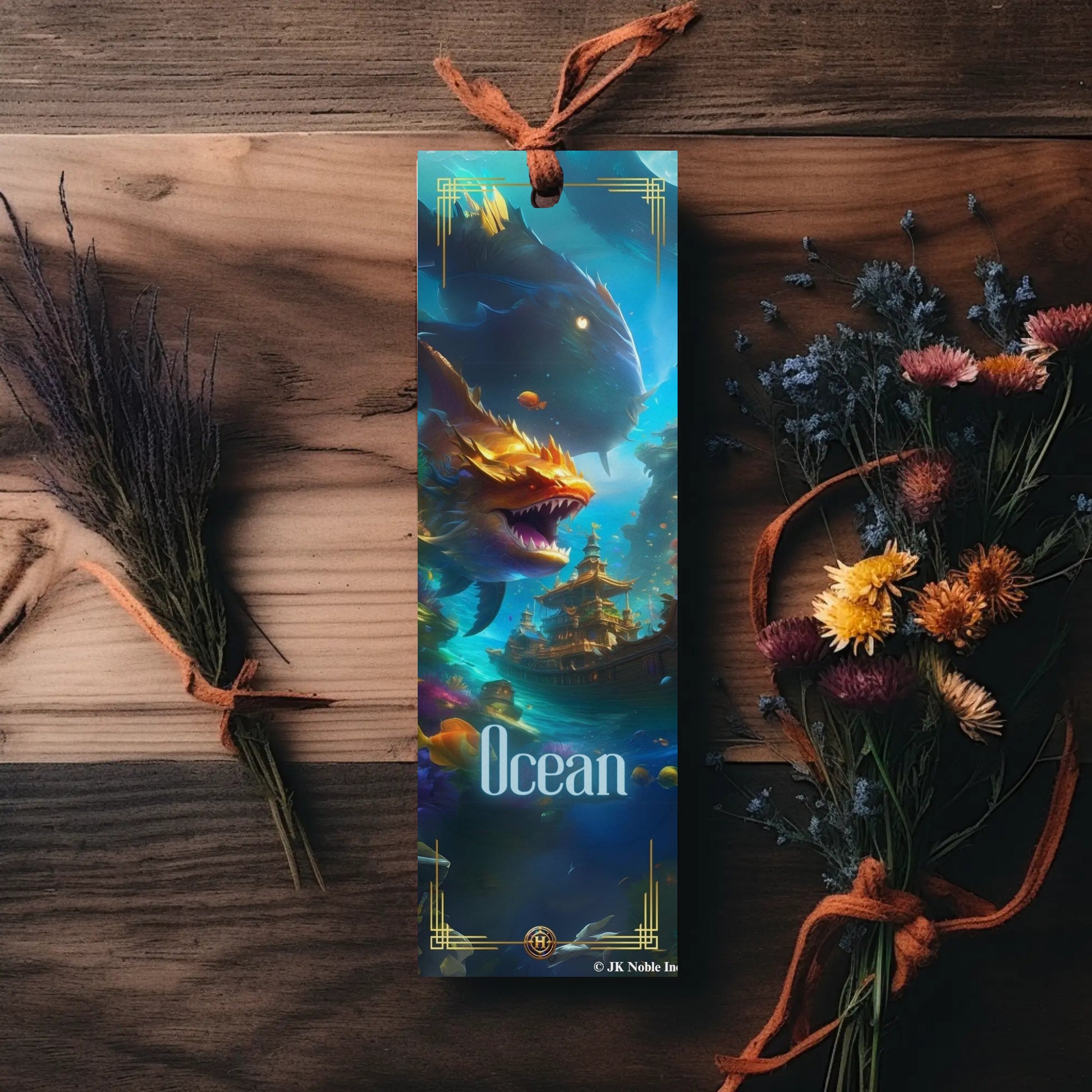 The Ocean - BookmarkDive into the enchanting world of the Hale series with our e-HALE