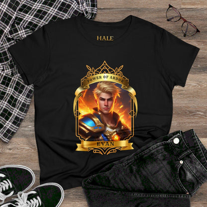 Evan, Power Of Ardor -  Juniors'  Graphic T-Shirt