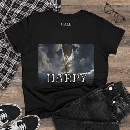 Harpy - Graphic Cotton Tee-HALE