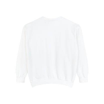 River Graphic Juniors' Garment-Dyed Sweatshirt-HALE