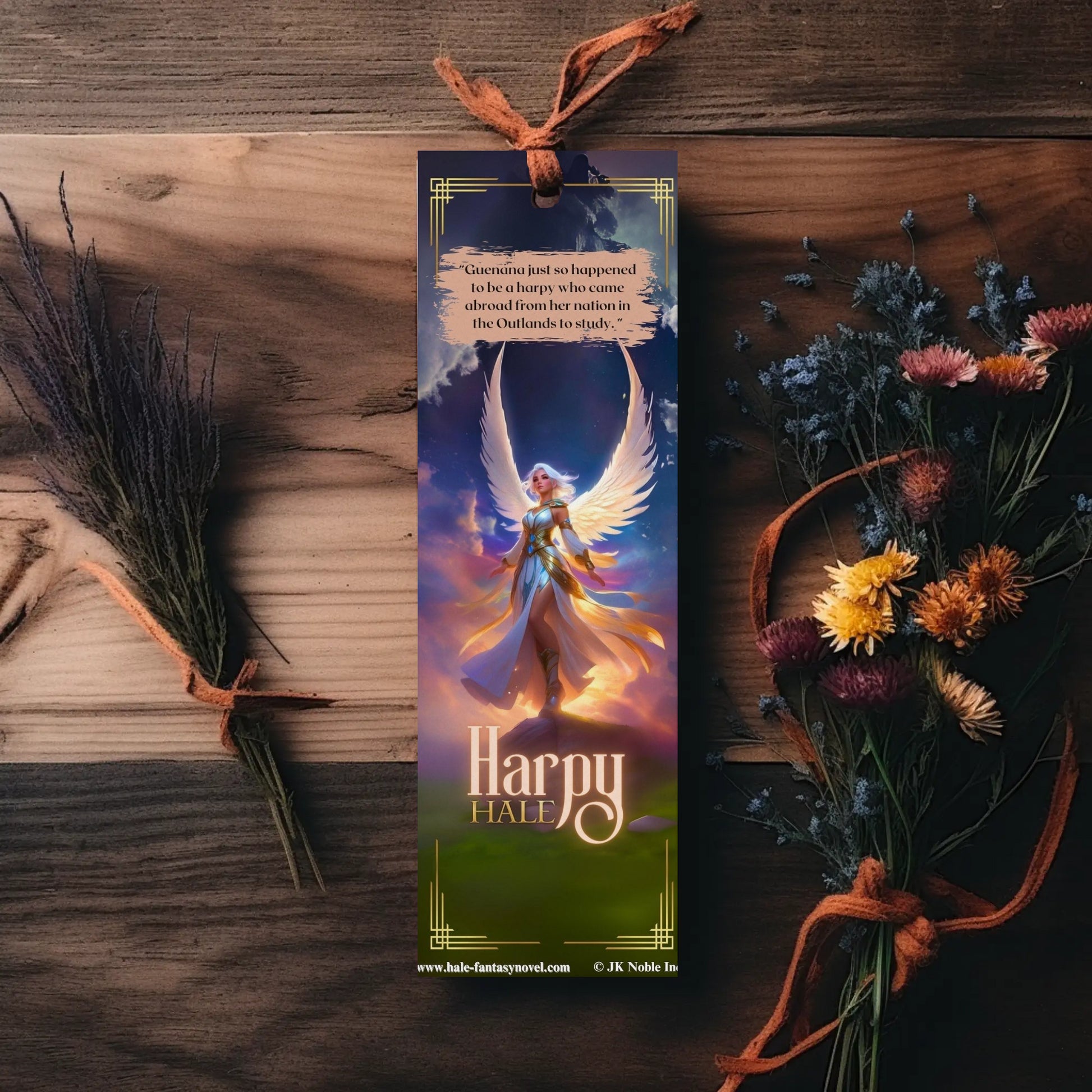 Nymph and Harpy - Bookmark-HALE