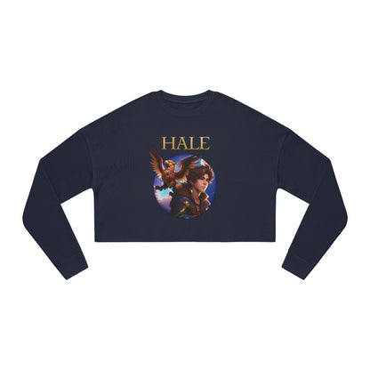 Hale - Graphic Juniors Cropped Sweatshirt-HALE