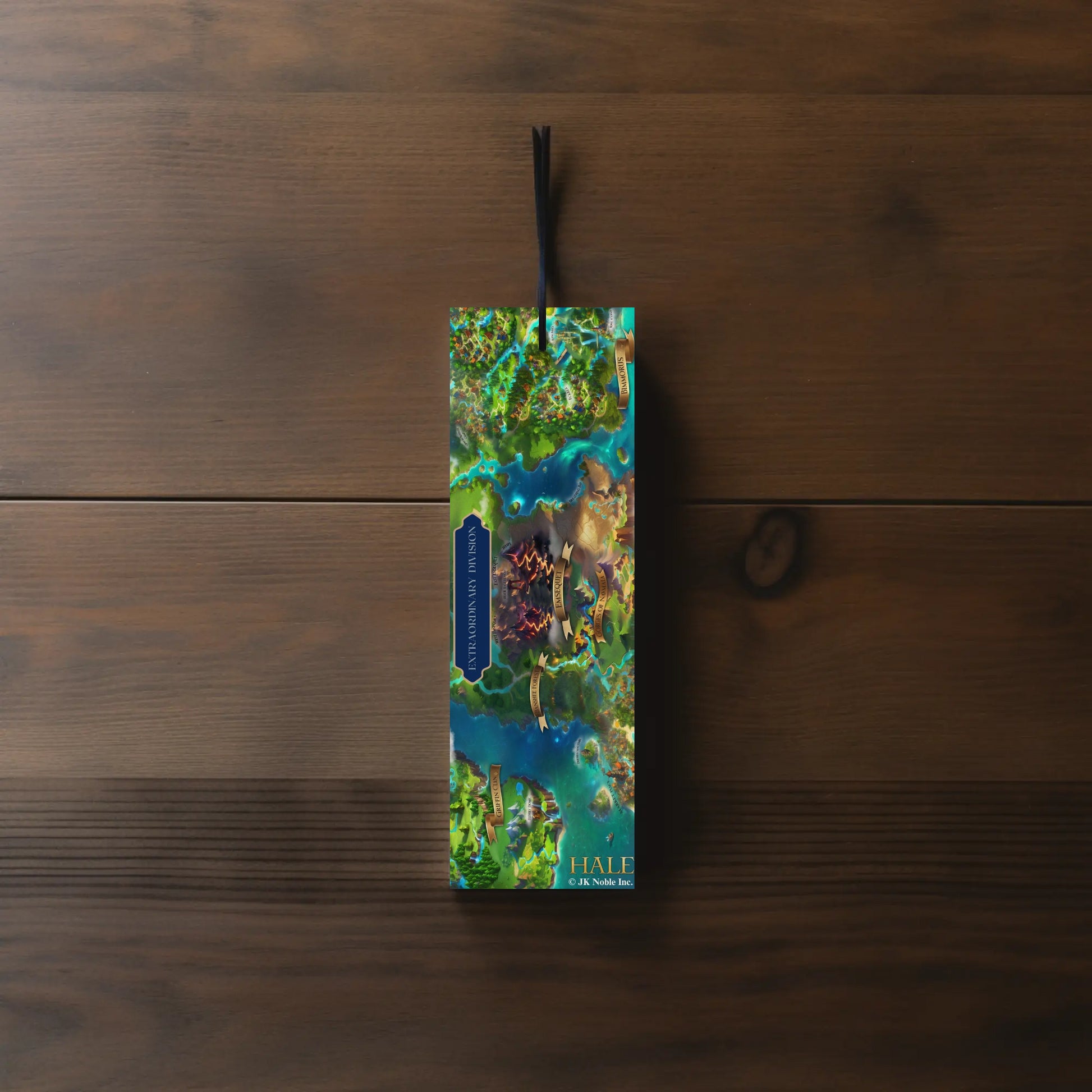 Map of the Extraordinary Division of Malphora - Bookmark-HALE