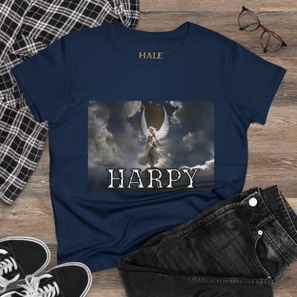 Harpy - Graphic Cotton Tee-HALE