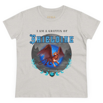 "I am a Griffin of Shielding"- Graphic Cotton Tee-HALE