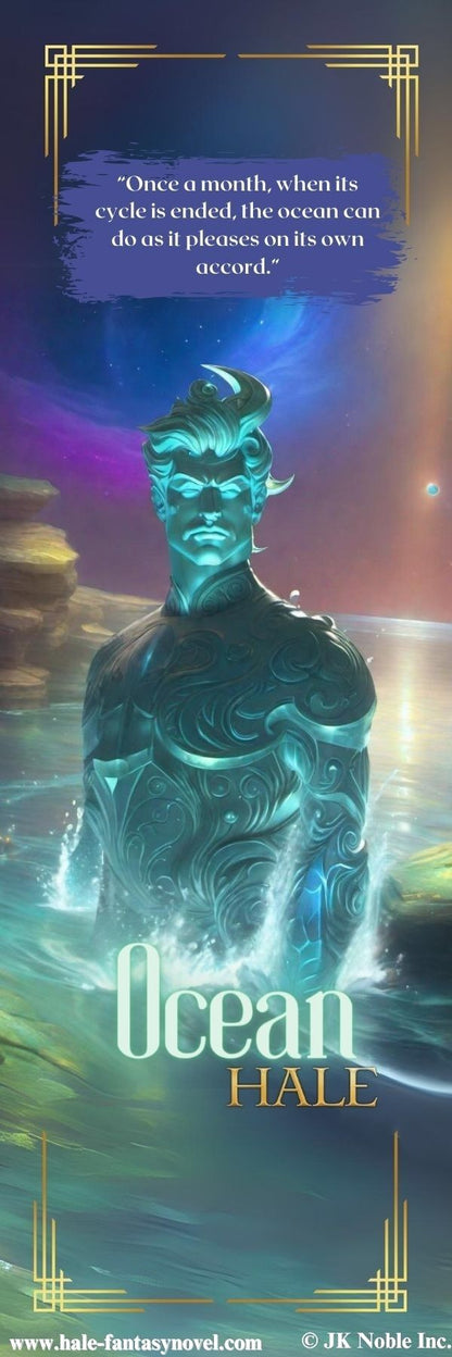 The Ocean - BookmarkDive into the enchanting world of the Hale series with our e-HALE