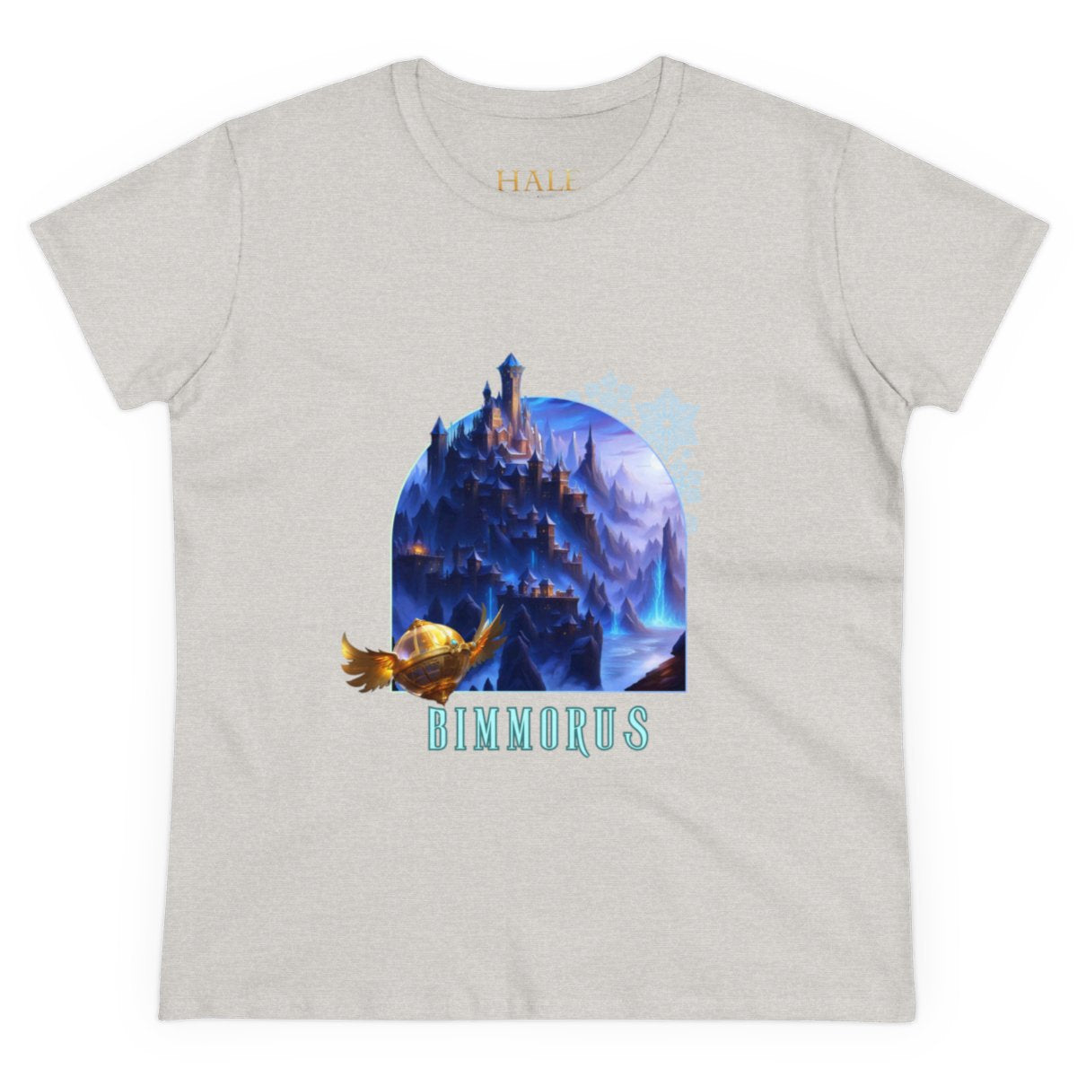 Bimmorus - Graphic Cotton Tee-HALE