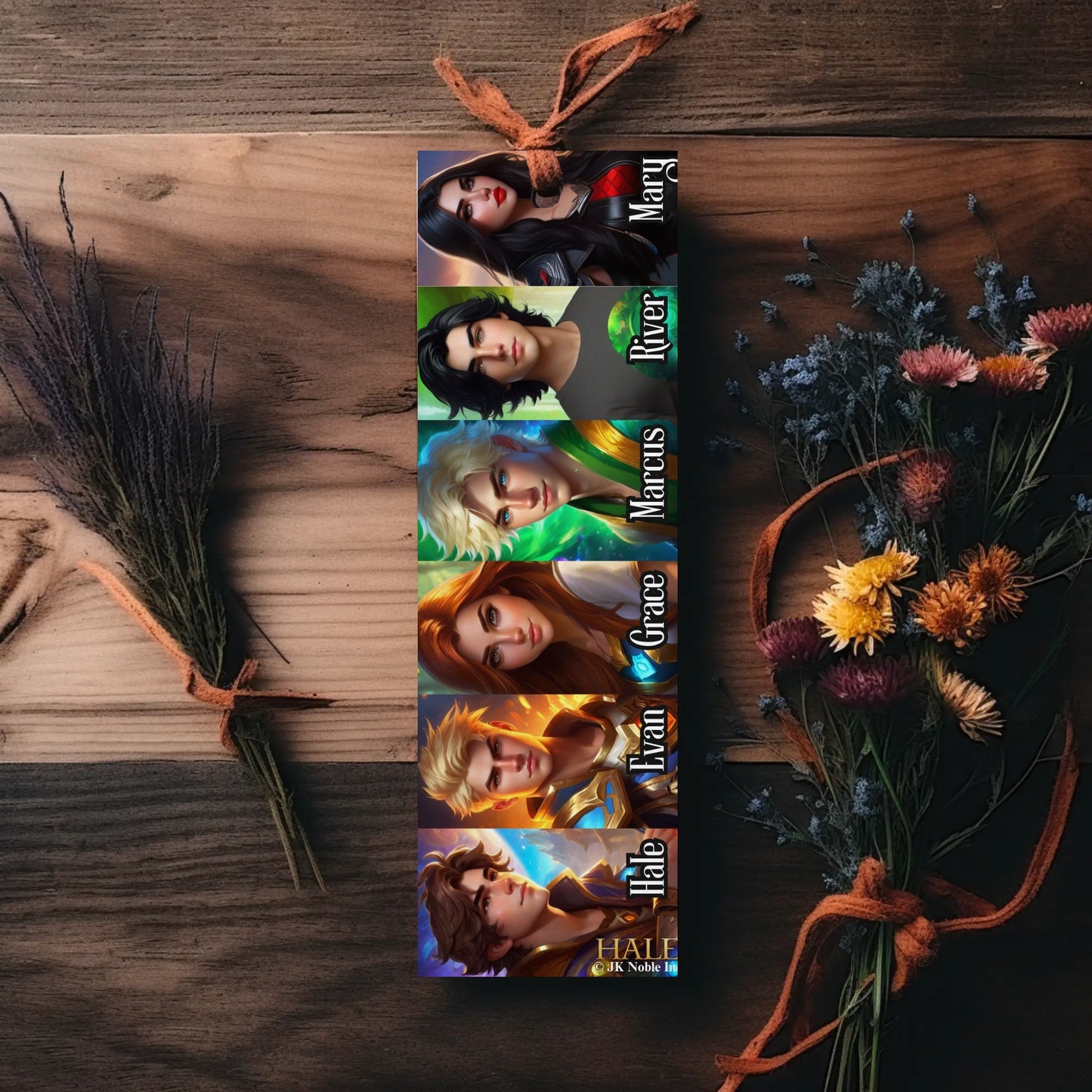 Griffin Characters - Bookmark-HALE