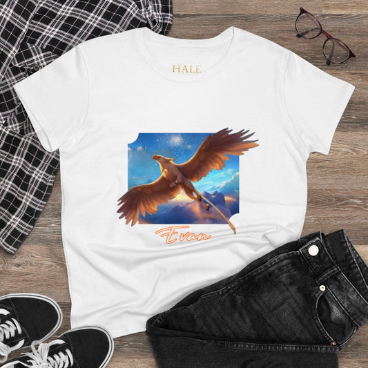 Evan - Graphic Cotton Tee-HALE