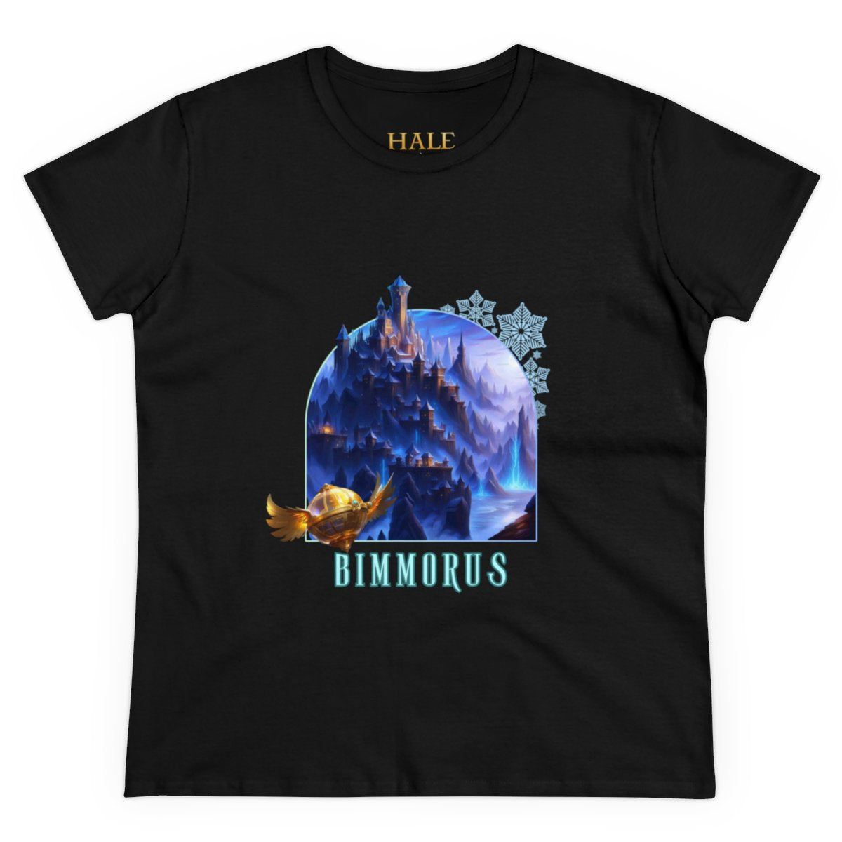 Bimmorus - Graphic Cotton Tee-HALE