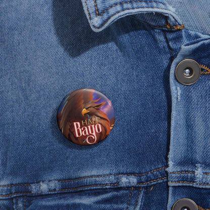 Bayo Griffin Form Pin Button – Embodiment of Endurance-HALE