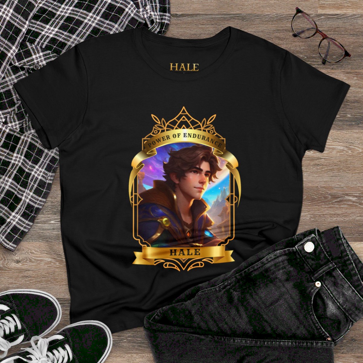 Hale, Power Of Endurance - Graphic Cotton Tee