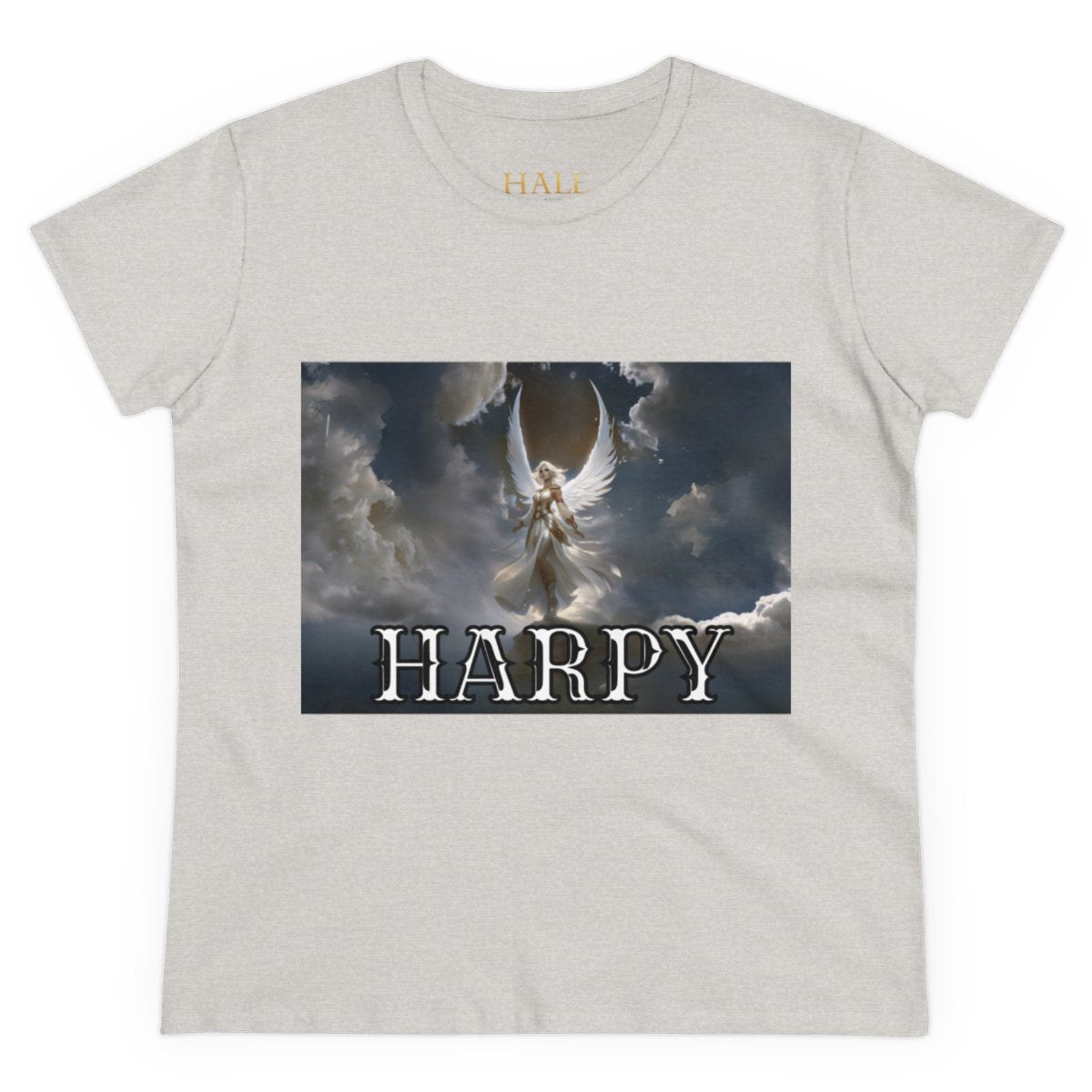 Harpy - Graphic Cotton Tee-HALE