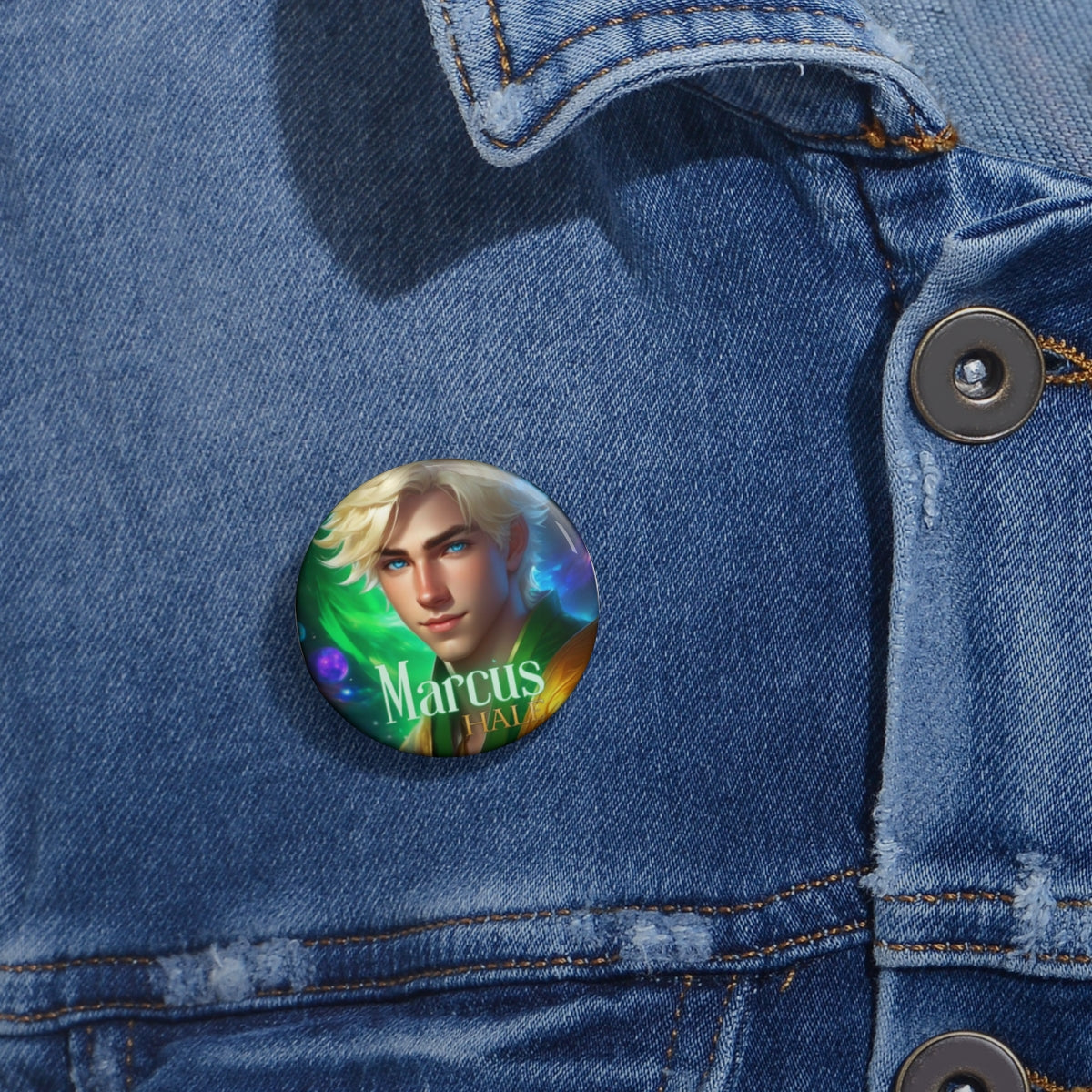 Marcus Pin Button – The Moon-Seer Prophet-HALE