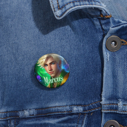 Marcus Pin Button – The Moon-Seer Prophet-HALE