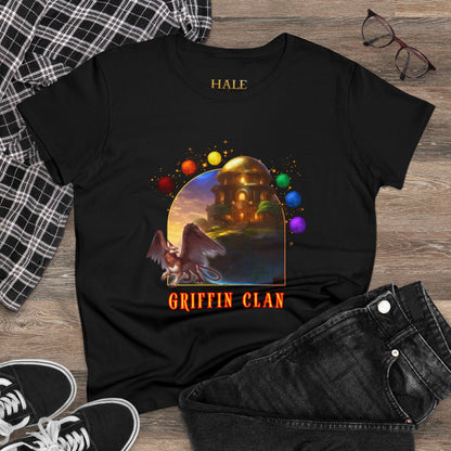 Griffin Clan - Graphic Cotton Tee-HALE