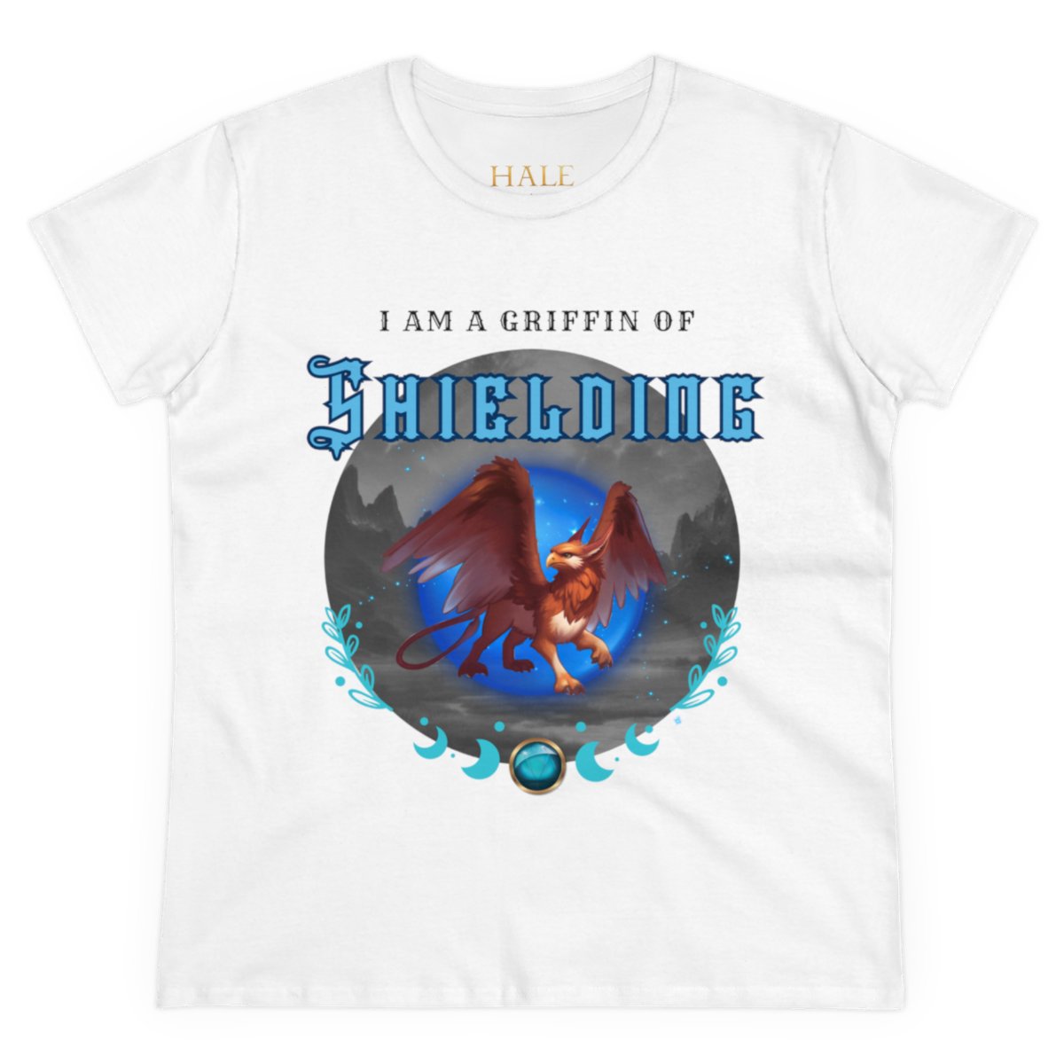 "I Am A Griffin Of Shielding"- Graphic Cotton Tee