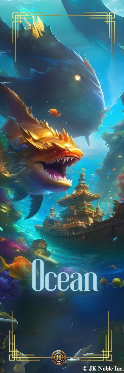 The Ocean - BookmarkDive into the enchanting world of the Hale series with our e-HALE