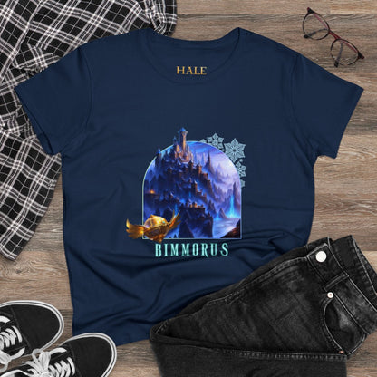 Bimmorus - Graphic Cotton Tee-HALE