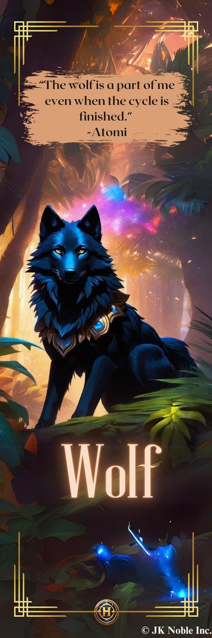Robin, Wolf Of The Arketcha Tribe - Bookmark