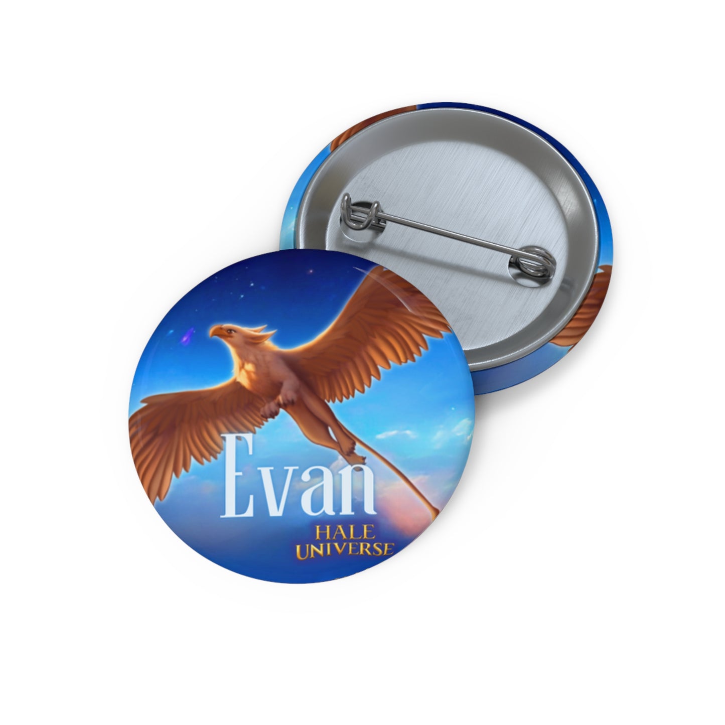 Evan Griffin Form Pin Button Mockup