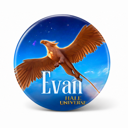 Evan, Griffin Form - Pin Button