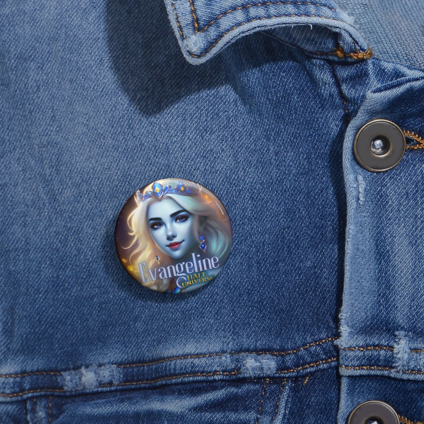 Princess Evangeline of Bimmorus - Pin Button